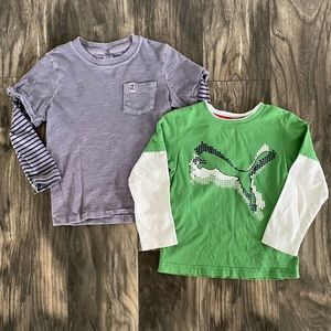 4t shirts (light stains)